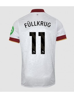 West Ham United Niclas Fullkrug #11 Ausweichtrikot 2024-25 Kurzarm